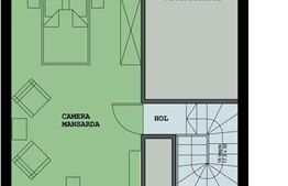 Vila cu 5 camere, 186 mp utili, teren cu 180 mp, cartier Eden