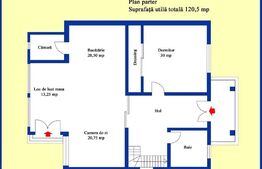 Vila cu 5 camere, 280 mp utili, teren cu 500 mp, Targsoru Vechi