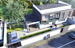 Casa individuala 4 camera, 120mp, teren 250 mp, Exterior Vest