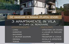 Apartament 3 camere decomandat in Sinaia