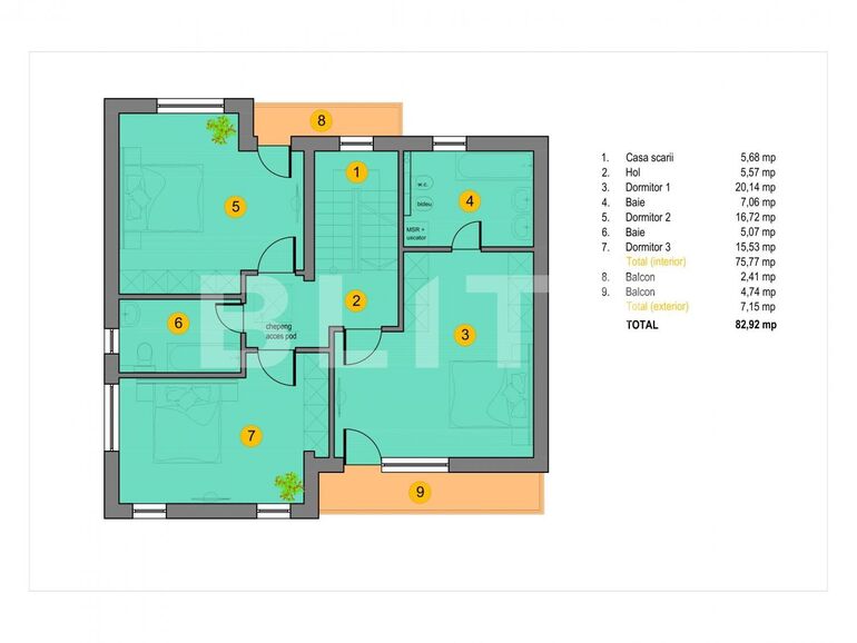 Casa de vânzare 4 camere Exterior Sud - 111821CV | BLITZ Ploieşti | Poza2