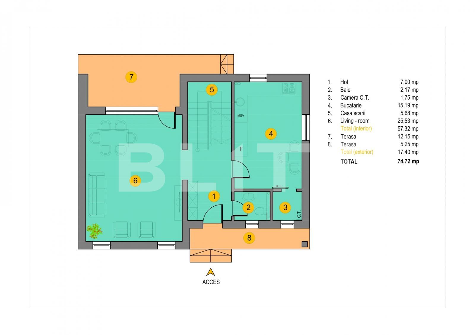 Casa de vânzare 4 camere Exterior Sud - 111821CV | BLITZ Ploieşti | Poza1