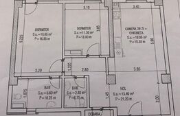 Apartament 3 camere, 2 bai, 123 mp, Mihai Bravu