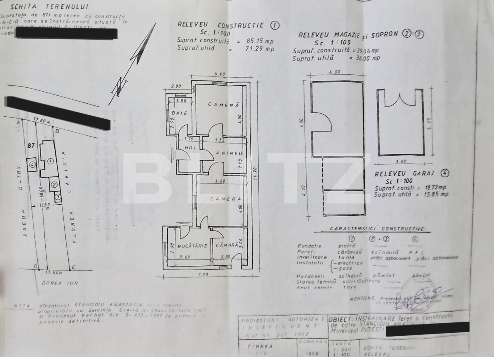 Casa de vânzare 4 camere Central - 113433CV | BLITZ Ploieşti | Poza1