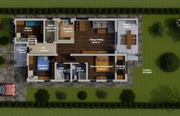 Casa 4 camere, 120 mp utili, Paulesti