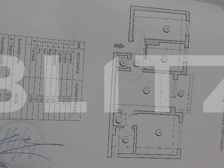 Apartament de vânzare 3 camere Sud - 121143AV | BLITZ Ploieşti | Poza1