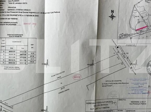 Teren de vânzare Mihai Bravu - 122777TV | BLITZ Ploieşti | Poza2