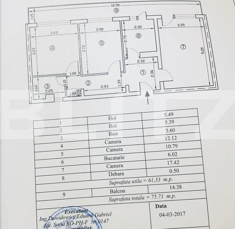 Apartament de vânzare 3 camere Vest - 124806AV | BLITZ Ploieşti | Poza10