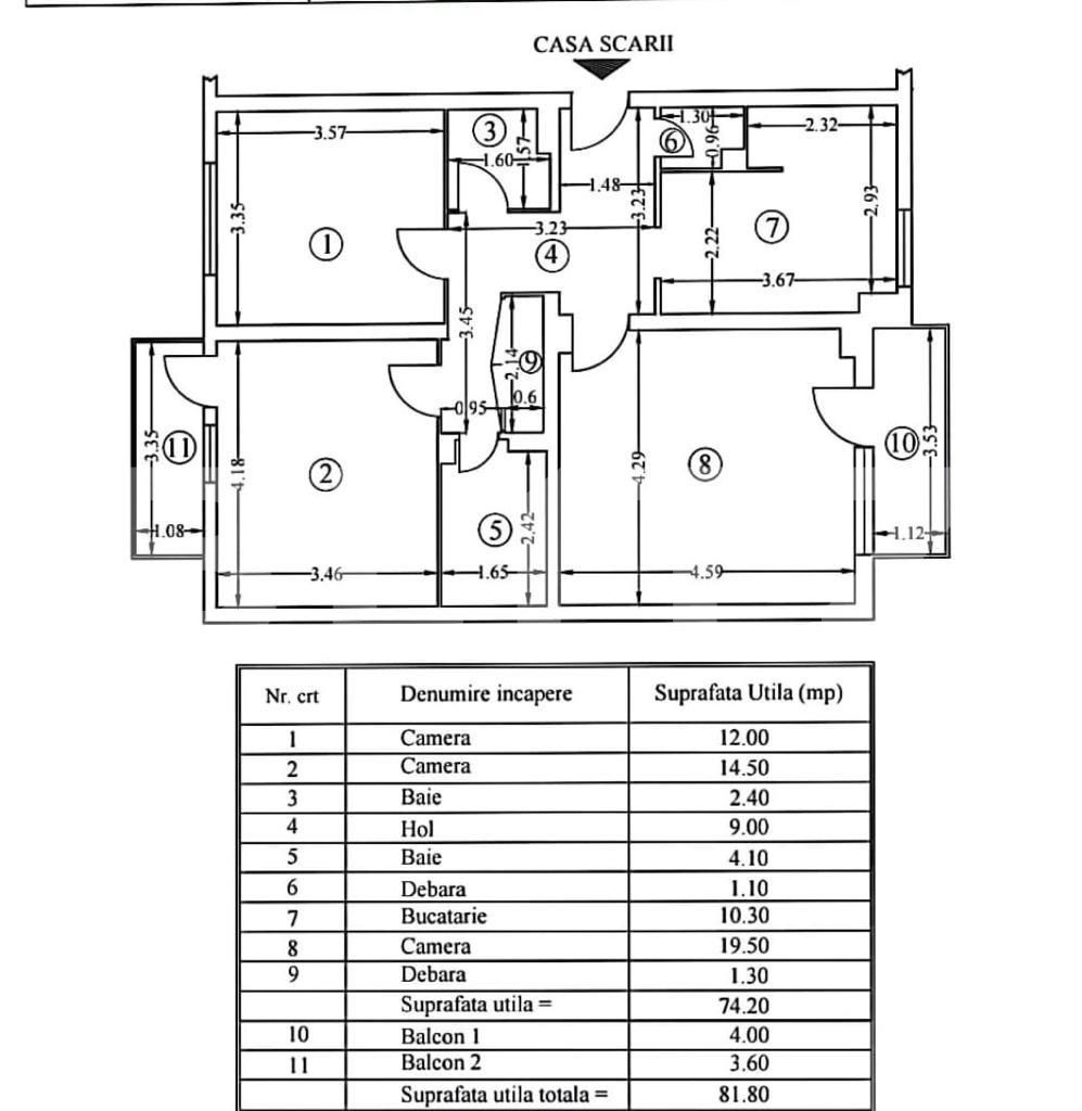 Apartament de vânzare 3 camere Mihai Bravu - 125010AV | BLITZ Ploieşti | Poza16