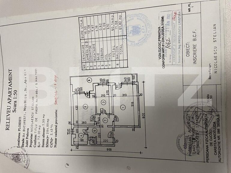 Apartament de vânzare 2 camere B-dul București - 125607AV | BLITZ Ploieşti | Poza1