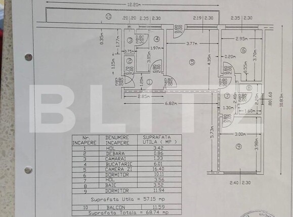 Apartament de vânzare 3 camere Sud - 142084AV | BLITZ Ploieşti | Poza1
