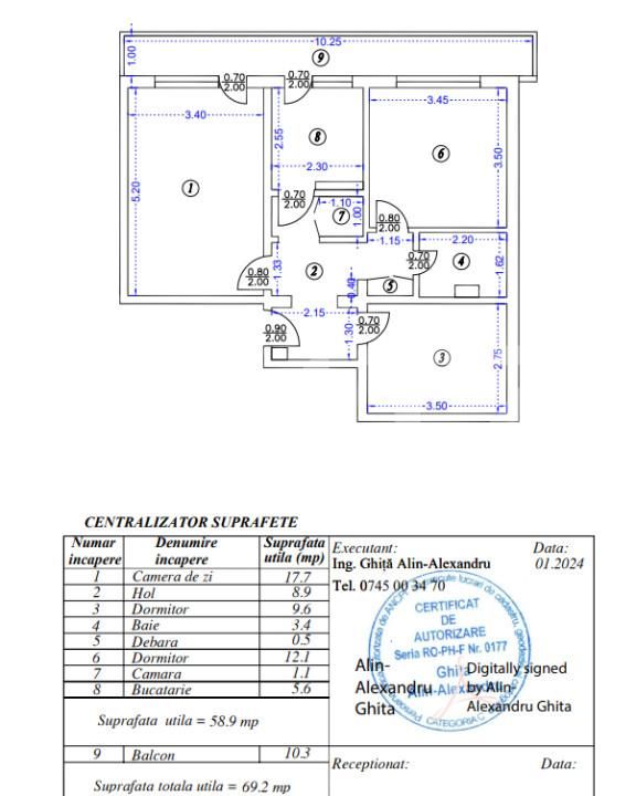Apartament de vânzare 3 camere Gheorghe Doja - 142110AV | BLITZ Ploieşti | Poza7