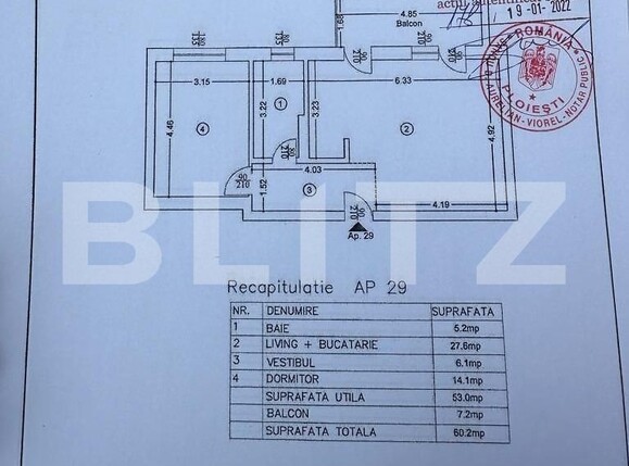 Apartament de vânzare 2 camere Vest - 142120AV | BLITZ Ploieşti | Poza10