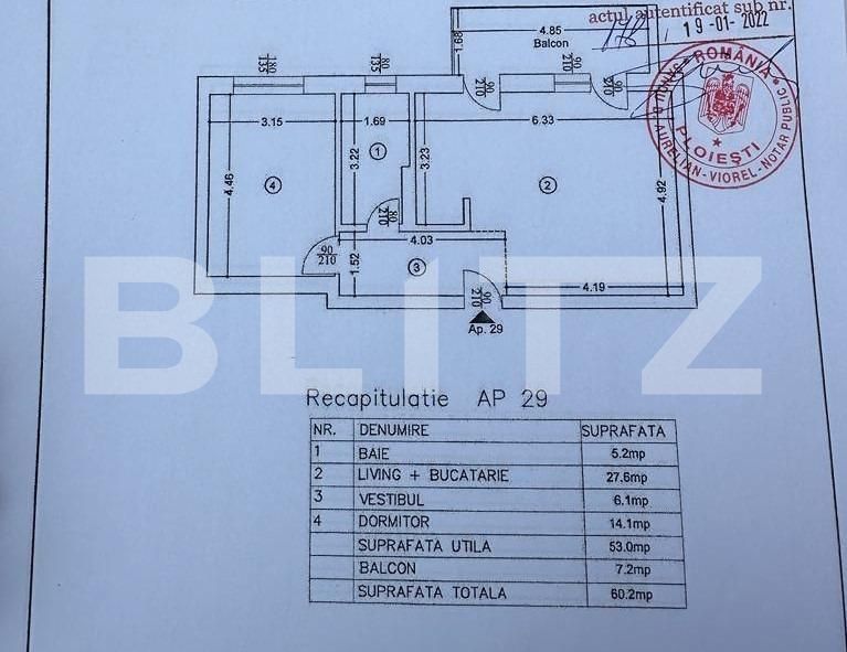 Apartament de vânzare 2 camere Vest - 142120AV | BLITZ Ploieşti | Poza10