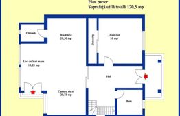 Vila cu 5 camere, 280 mp utili, teren cu 500 mp, Targsoru Vechi