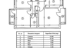 Apartament cu 3 camere, decomandat, 81mp, 1988 ,Mihai Bravu Maternitate