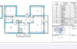 Apartament cu 4 camere, decomandat ,108,5 mp totali ,zona Cantacuzino