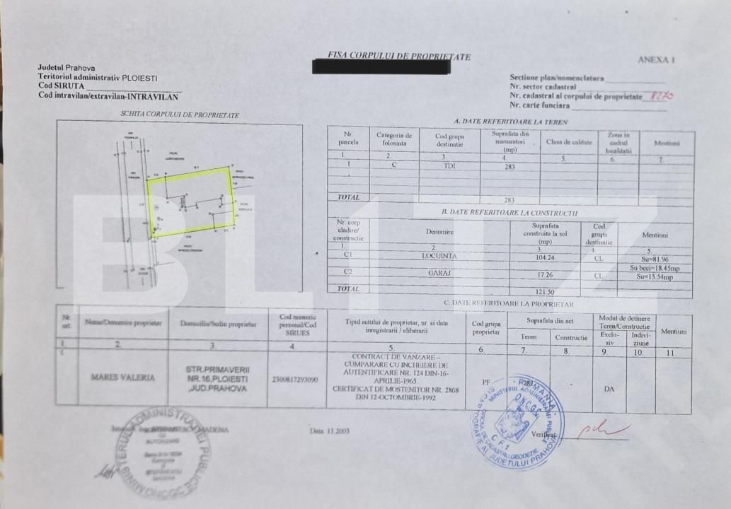 Casa de vânzare 3 camere Central - 148172CV | BLITZ Ploieşti | Poza6