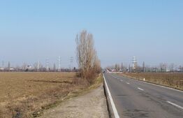 Teren 6,06 Ha, deschidere 145 ml, la DN1A. Barcanesti.