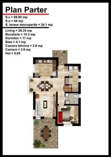 Casa de vânzare 5 camere Exterior Nord - 148366CV | BLITZ Ploieşti | Poza4