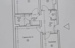 Apartament 3 camere , 57,33 mp, zona Alexandru Lapusneanu