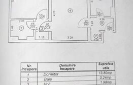 Apartament 2 camere 45 mp, zona Democratiei