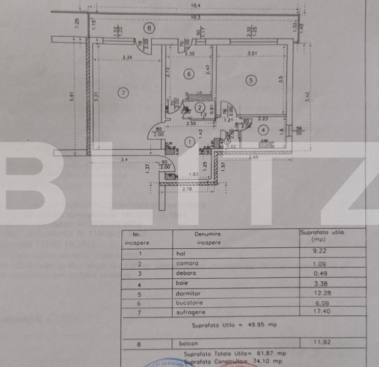 Apartament de vânzare 2 camere Vest - 153634AV | BLITZ Ploieşti | Poza5