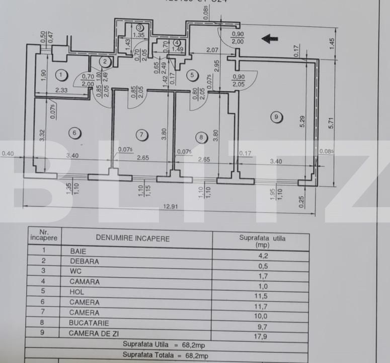 Apartament de vânzare 3 camere Enachiță Văcărescu - 154863AV | BLITZ Ploieşti | Poza10