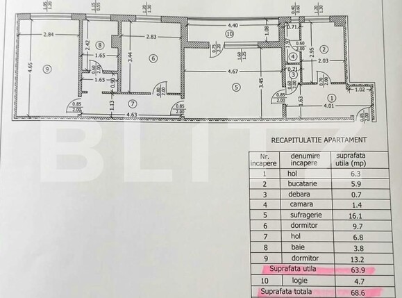 Apartament de vânzare 3 camere Cina - 155262AV | BLITZ Ploieşti | Poza7