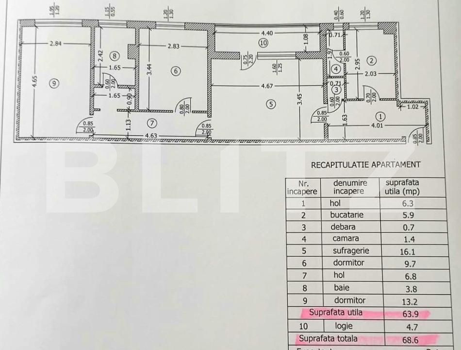 Apartament de vânzare 3 camere Cina - 155262AV | BLITZ Ploieşti | Poza7