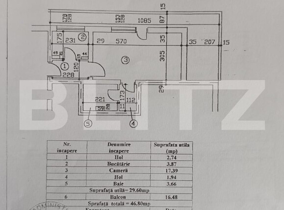 Garsonieră de vânzare Cina - 155612AV | BLITZ Ploieşti | Poza8