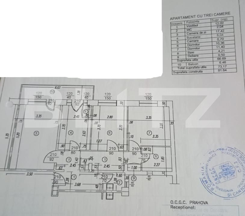 Apartament de vânzare 3 camere Malu Roșu - 156200AV | BLITZ Ploieşti | Poza13