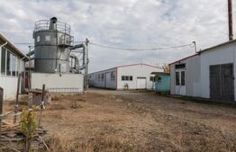 Hale, spațiu producție și depozitare 3187 mp și teren 9141 mp.