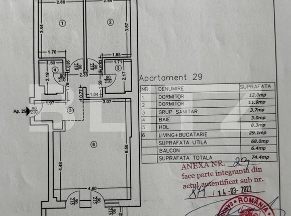 Apartament de vânzare 3 camere Vest - 157014AV | BLITZ Ploieşti | Poza9