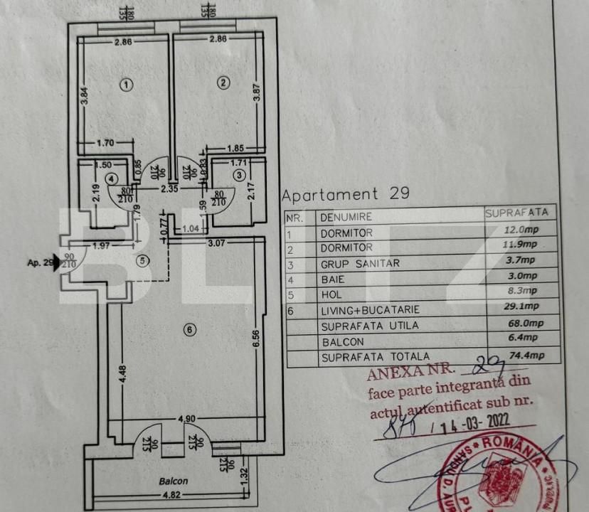 Apartament de vânzare 3 camere Vest - 157014AV | BLITZ Ploieşti | Poza9