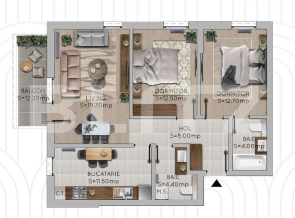 Apartament de vânzare 3 camere Petrolului - 157020AV | BLITZ Ploieşti | Poza1