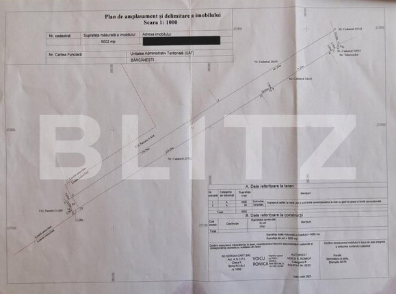 Teren de vânzare Barcanesti - 162678TV | BLITZ Ploieşti | Poza2