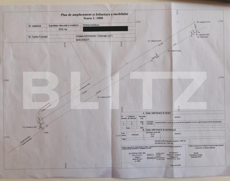 Teren de vânzare Barcanesti - 162678TV | BLITZ Ploieşti | Poza2