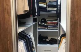 Garsoniera spatioasa, cu dressing