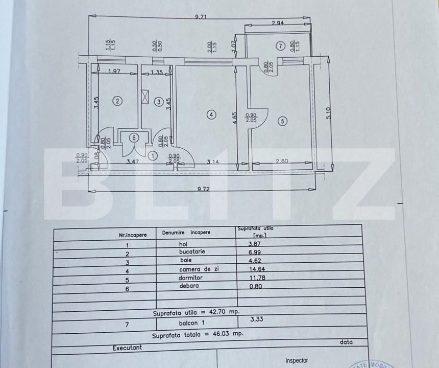 Apartament de vânzare 2 camere Mihai Bravu - 164080AV | BLITZ Ploieşti | Poza6