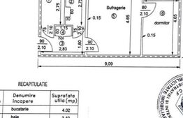 Apartament cu 2 camere, zona Malu rosu