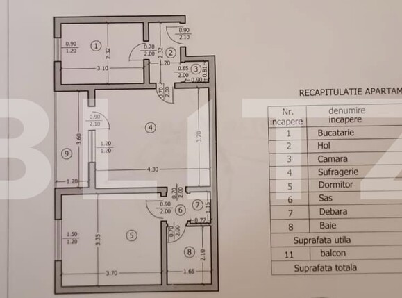 Apartament de vânzare 2 camere Campina - 176149AV | BLITZ Ploieşti | Poza9