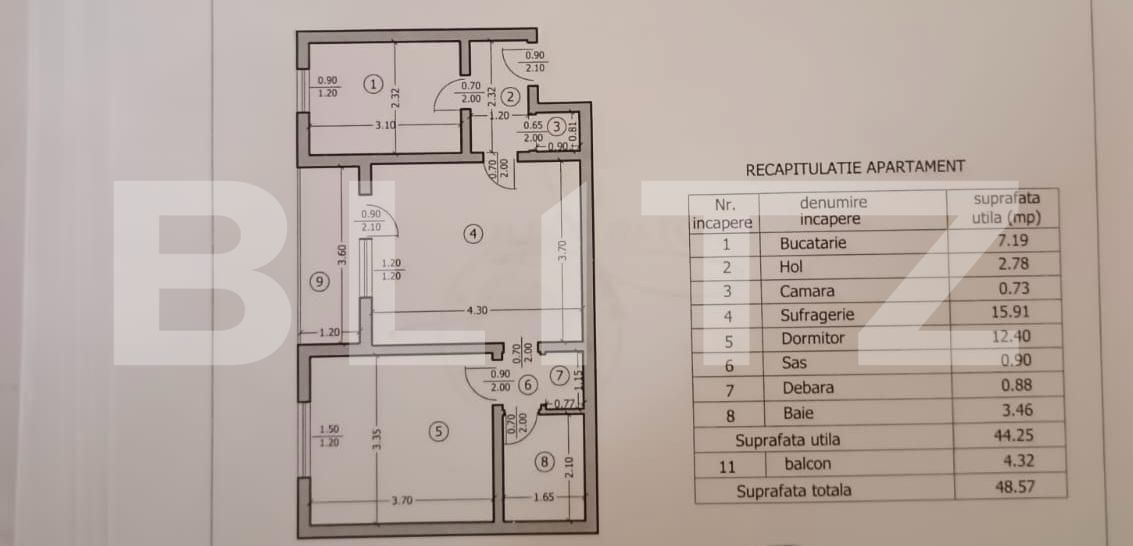 Apartament de vânzare 2 camere Campina - 176149AV | BLITZ Ploieşti | Poza9