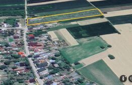 TEREN  constructii+extravilan 9000 mp 2 fronturi de  38 m