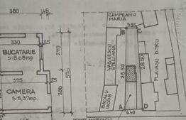 Casa demolabila+Teren 137 mp  ,  zona Semicentrala