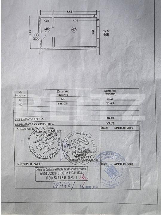 Garsonieră de vânzare Mihai Bravu - 185632AV | BLITZ Ploieşti | Poza11