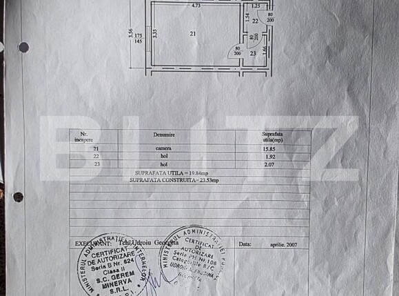 Garsonieră de vânzare Mihai Bravu - 185633AV | BLITZ Ploieşti | Poza9