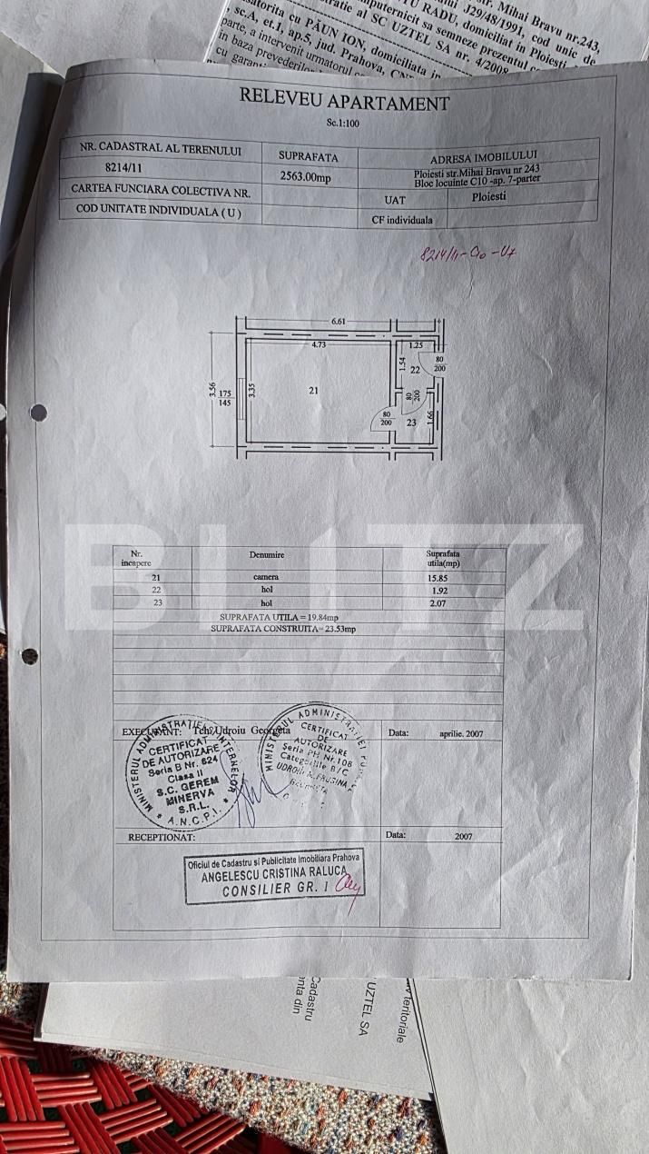 Garsonieră de vânzare Mihai Bravu - 185633AV | BLITZ Ploieşti | Poza9