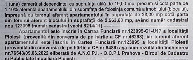 Garsonieră de vânzare Mihai Bravu - 185633AV | BLITZ Ploieşti | Poza10