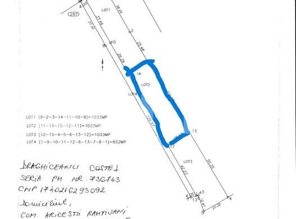 Teren de vânzare Aricestii Rahtivani - 185872TV | BLITZ Ploieşti | Poza1
